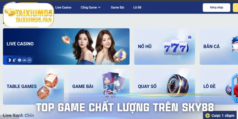Top sân game chất lượng nhất mà lính mới nên trải nghiệm