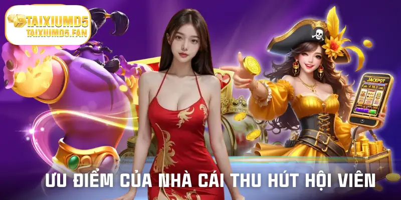 Ưu điểm của nhà cái thu hút nhiều thành viên cá cược