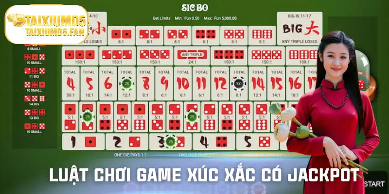 Luật chơi chi tiết của game xúc xắc có jackpot